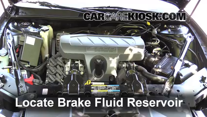 2007 Buick LaCrosse CXL 3.8L V6 Brake Fluid Check Fluid Level
